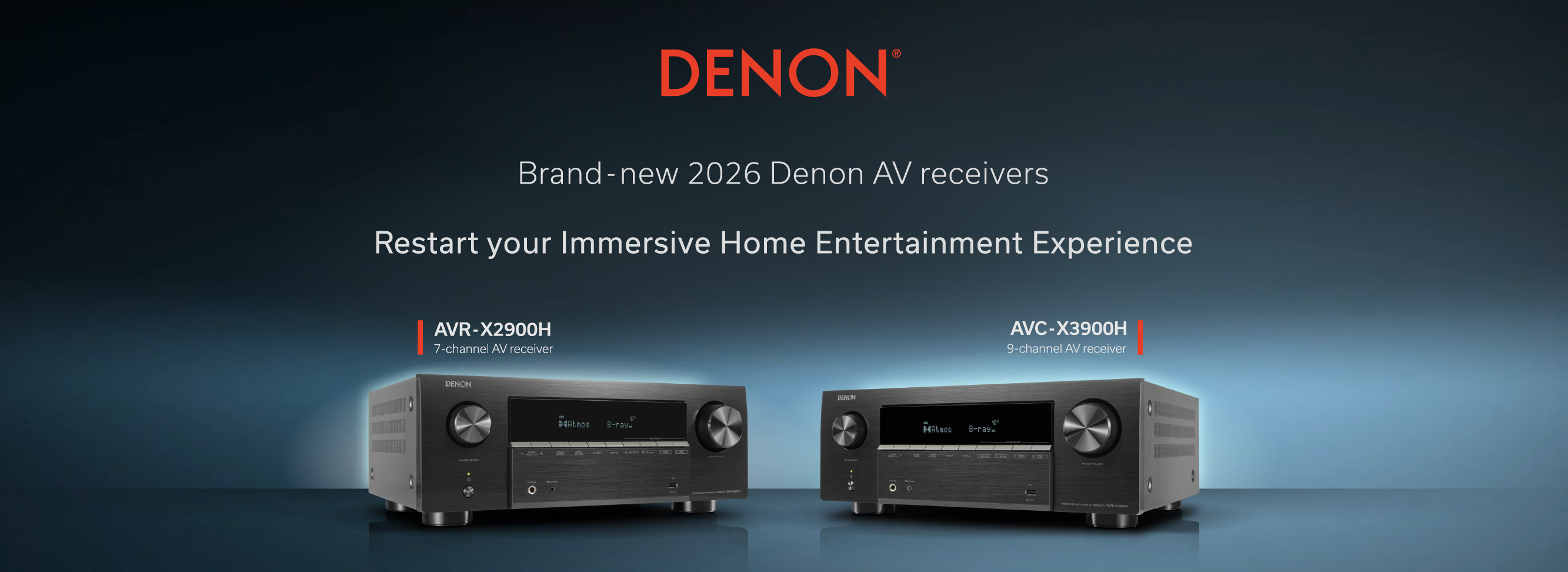 DENON Brand-new 2026 AV Receivers