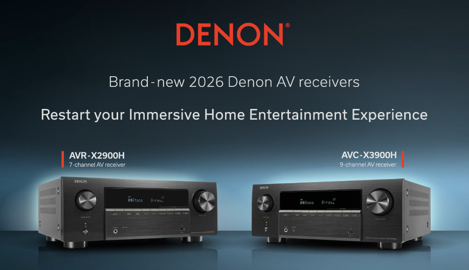 DENON Brand-new 2026 AV Receivers